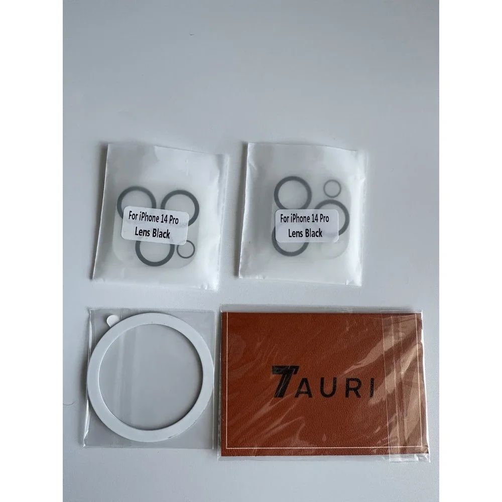 TAURI ( 5 in 1) iPhone 14 Pro Case Clear Shockproof Slim iPhone Case 6.1 in NEW
